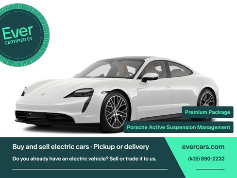 Used 2023 Porsche Taycan RWD image 1