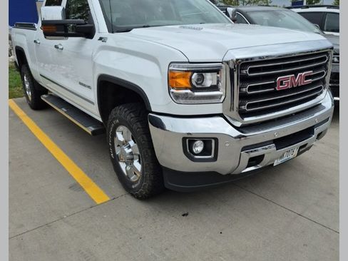 Used 2015 GMC Sierra 3500 SLT w/ Duramax Plus Package AWD/4WD image 1