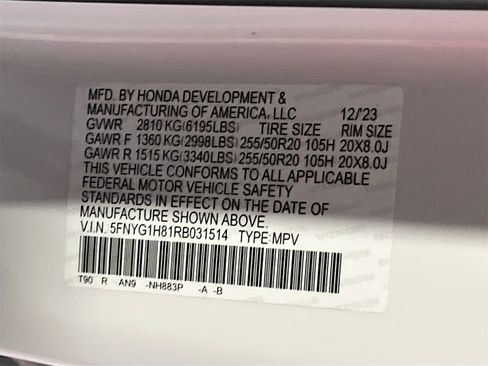 Used 2024 Honda Pilot Elite image 35