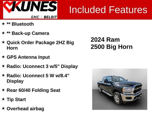 Used 2024 RAM 2500 Big Horn AWD/4WD image 2