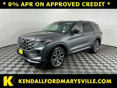 New 2025 Ford Explorer Platinum w/ Ultimate Package
