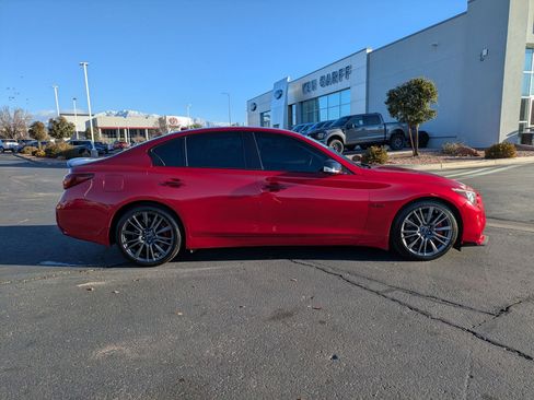 Used 2018 INFINITI Q50 Red Sport 400 w/ Sensory Package (Sport) image 2