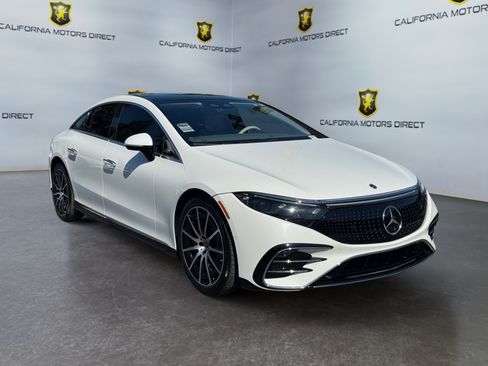 Used 2022 Mercedes-Benz EQS 450+ Sedan w/ Exclusive Trim Package image 6