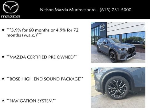 Certified 2025 MAZDA CX-70 Plug-In Hybrid w/ Premium Plus AWD/4WD image 32