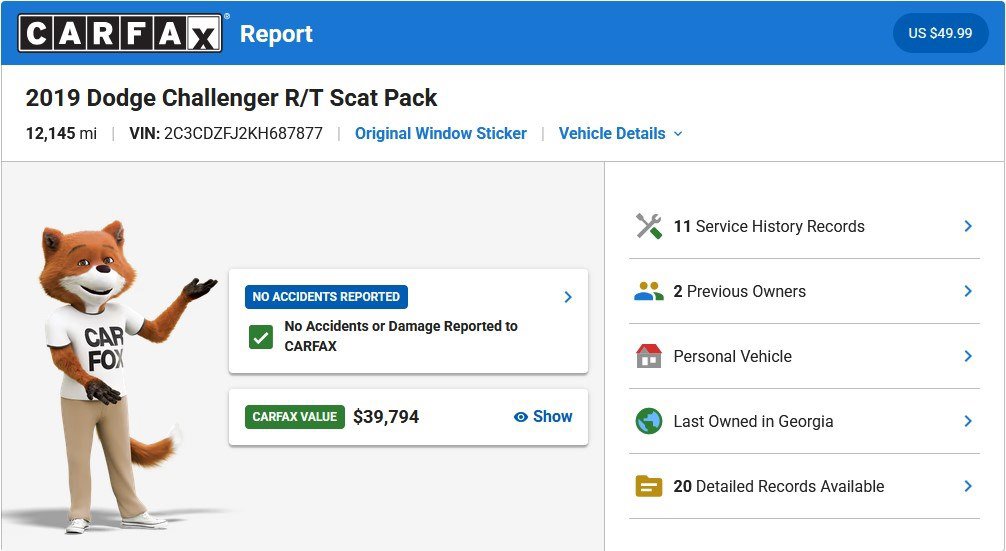 Used 2019 Dodge Challenger R/T Scat Pack w/ Plus Package RWD image 21