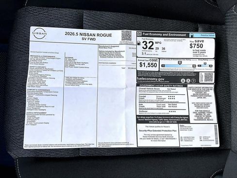 New 2026 Nissan Rogue SV image 21