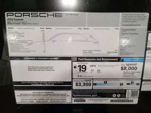 New 2026 Porsche Cayenne image 37