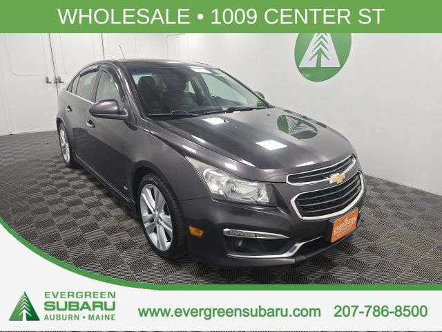 Used 2015 Chevrolet Cruze LTZ w/ Sun, Sound and Sport Package FWD image 1