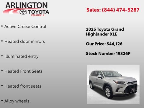 Used 2025 Toyota Grand Highlander AWD image 13