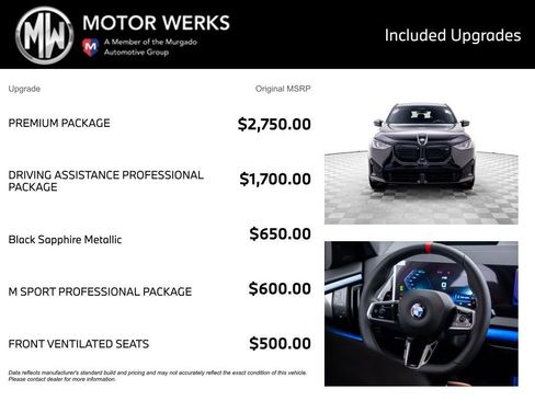 New 2026 BMW X3 M50 w/ Premium Package AWD/4WD image 4