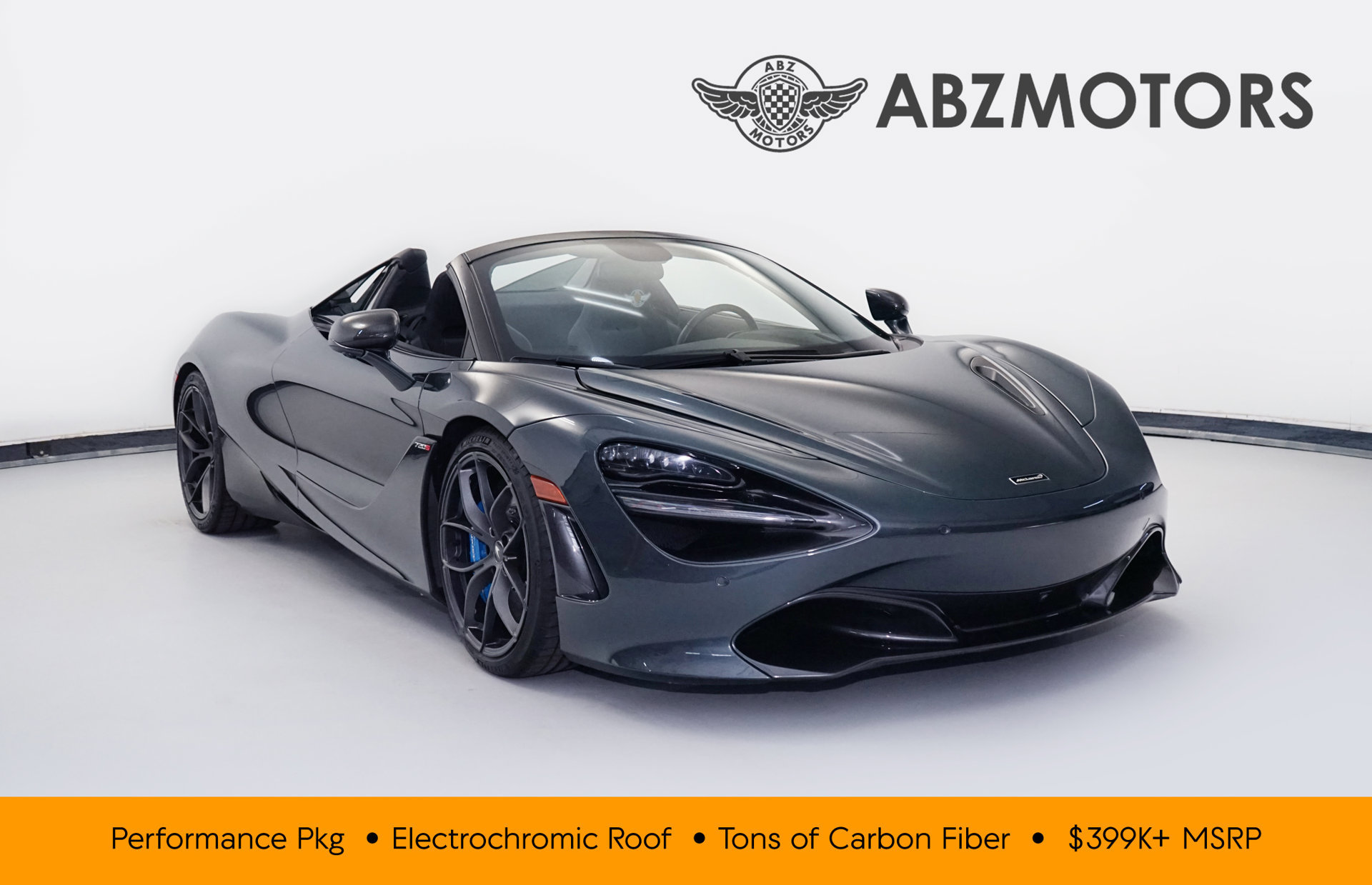 Used 2020 McLaren 720S Spider RWD image 1