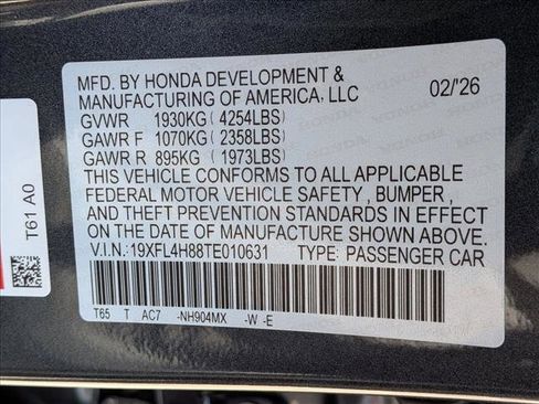 New 2026 Honda Civic Sport image 17