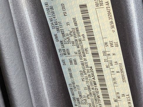 Certified 2021 Ford F150 Limited image 20