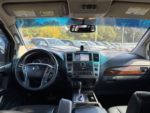 Used 2015 Nissan Armada Platinum w/ 2nd Row Captain Seat Package AWD/4WD image 9