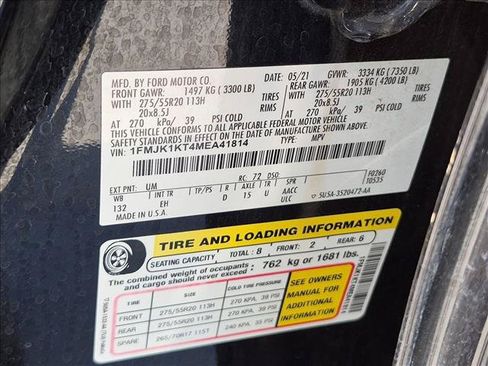 Used 2021 Ford Expedition Max Limited RWD image 15