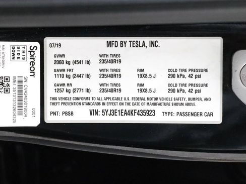 Used 2019 Tesla Model 3 Standard Range RWD image 33