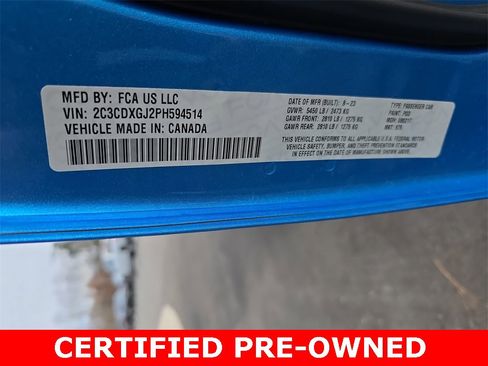 Certified 2023 Dodge Charger Scat Pack w/ Plus Group image 35