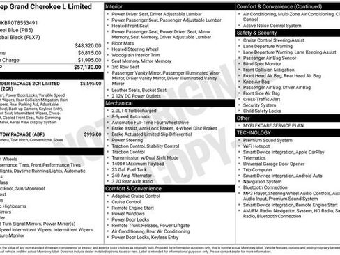Used 2026 Jeep Grand Cherokee L Limited AWD/4WD image 5