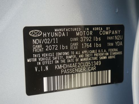 Used 2012 Hyundai Elantra GLS w/ Preferred Pkg 3 FWD image 27