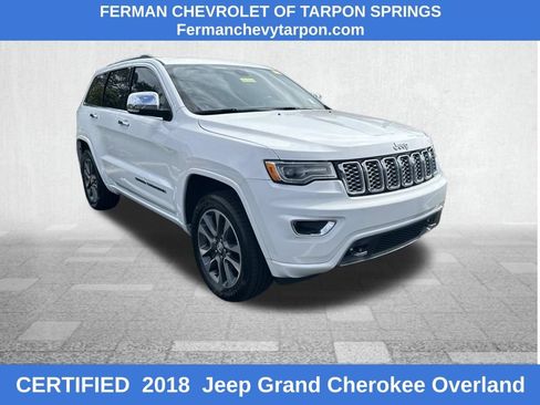 Used 2018 Jeep Grand Cherokee Overland RWD image 1