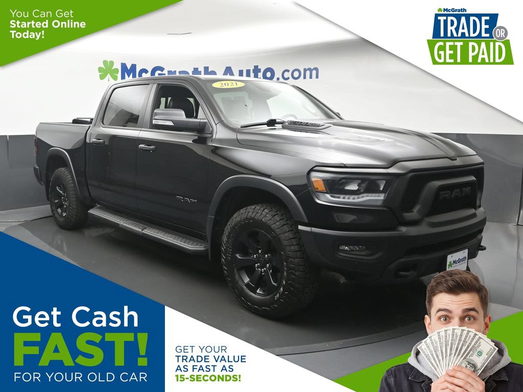 Used 2021 RAM 1500 Rebel w/ Rebel Level 1 Equipment Group AWD/4WD image 1