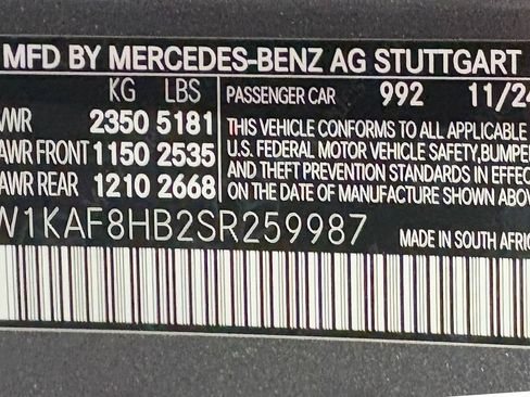 Used 2025 Mercedes-Benz C 43 AMG 4MATIC Sedan image 40