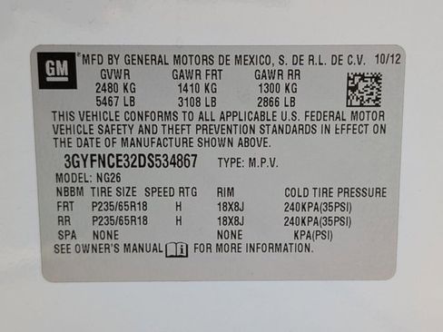Used 2013 Cadillac SRX Luxury w/ Driver Awareness Package FWD image 20