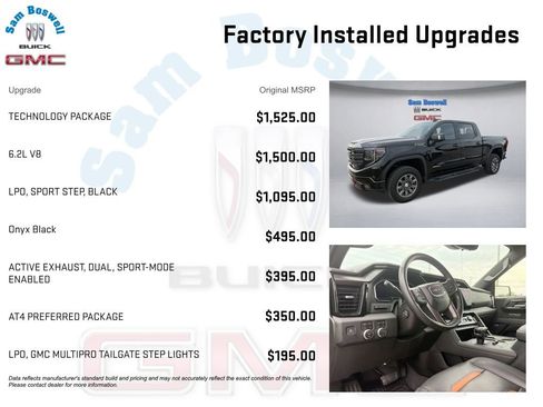 Used 2024 GMC Sierra 1500 AT4 w/ Technology Package AWD/4WD image 3