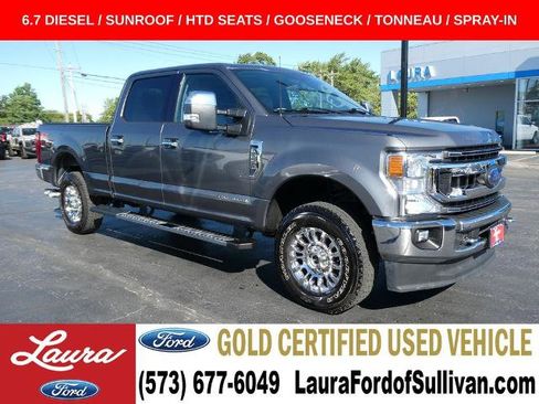 Certified 2021 Ford F250 XLT w/ XLT Premium Package AWD/4WD image 1