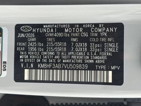 New 2027 Hyundai Kona SEL Sport FWD image 35