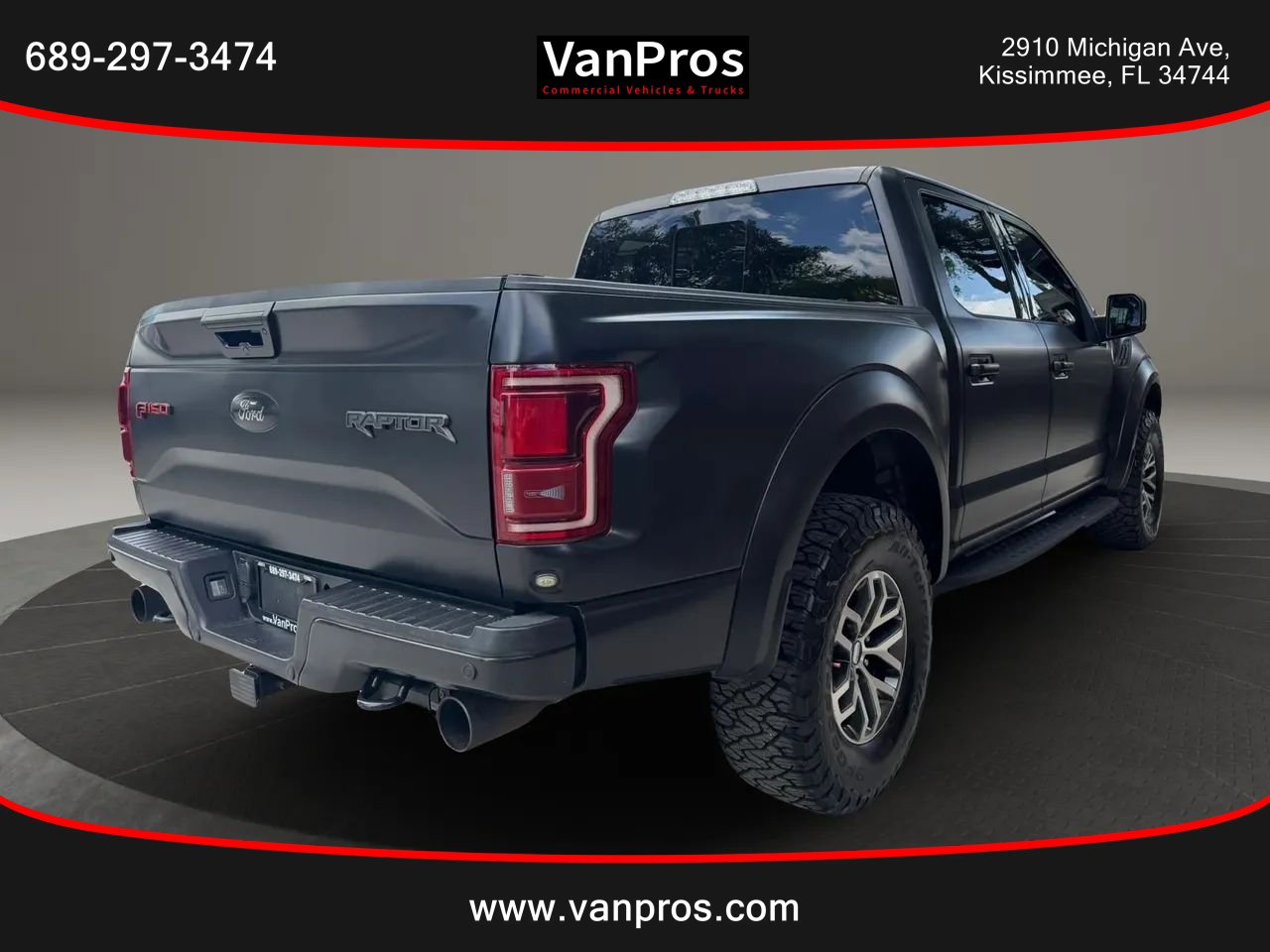 Used 2017 Ford F150 Raptor w/ Equipment Group 802A Luxury AWD/4WD image 5