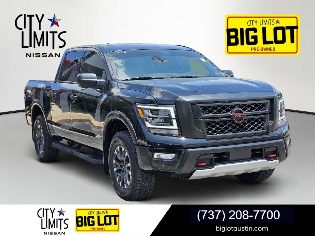 Used 2024 Nissan Titan PRO-4X w/ Pro-4x Utility Package AWD/4WD image 1