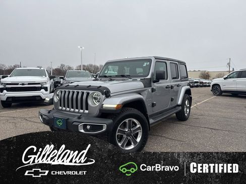Used 2018 Jeep Wrangler Unlimited Sahara image 1