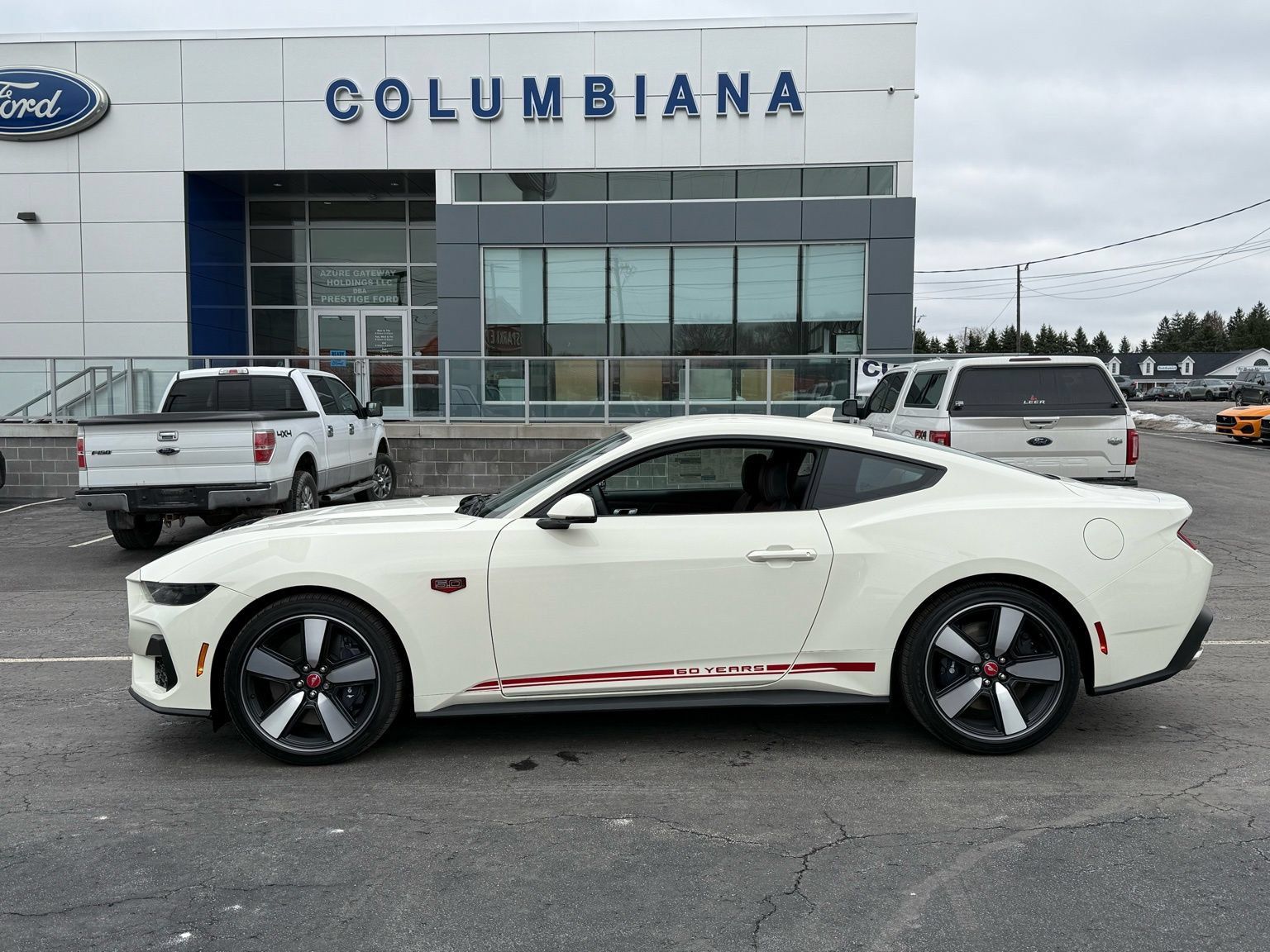 New 2025 Ford Mustang GT Premium w/ 60th Anniversary Package RWD image 4
