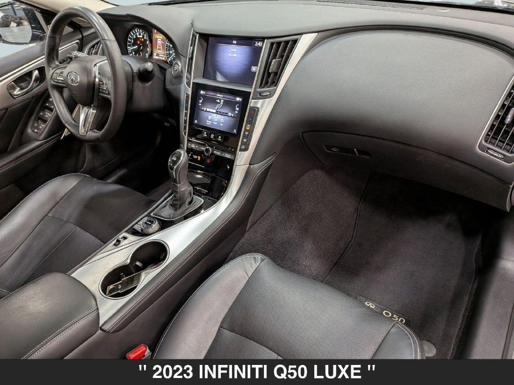 Used 2023 INFINITI Q50 Luxe w/ Cargo Package AWD/4WD image 34