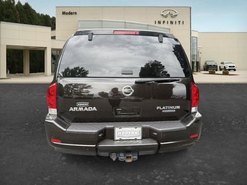 Used 2015 Nissan Armada Platinum w/ 2nd Row Captain Seat Package RWD image 24