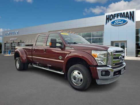 Used 2012 Ford F450 Lariat w/ Snow Plow Prep Pkg image 1