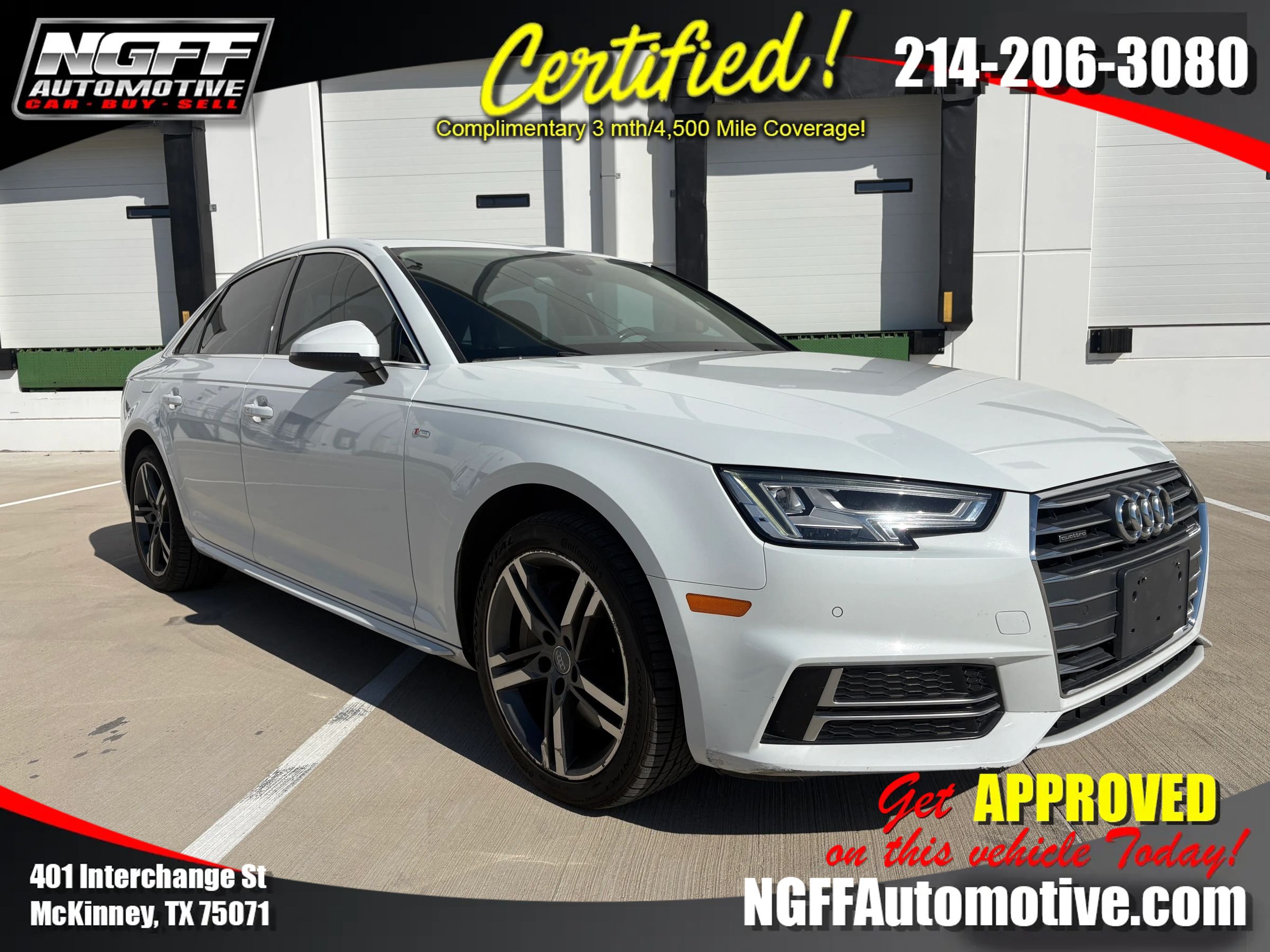 Used 2018 Audi A4 2.0T Premium Plus AWD/4WD image 1