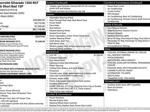 Used 2020 Chevrolet Silverado 1500 RST w/ All-Star Edition AWD/4WD image 28