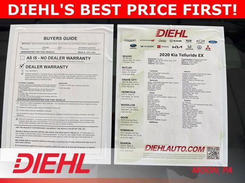 Used 2020 Kia Telluride EX w/ EX Premium Package AWD/4WD image 9