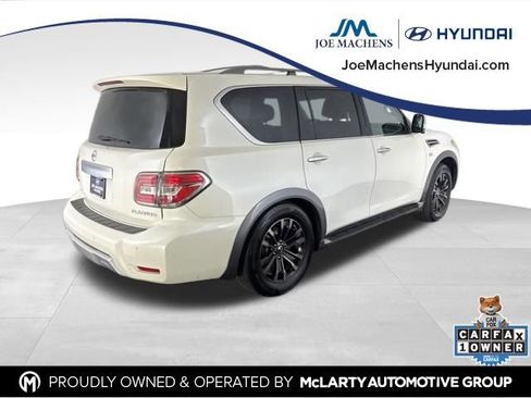 Used 2017 Nissan Armada Platinum w/ Interior Lighting Package image 7