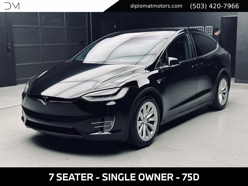 Used 2018 Tesla Model X 75D AWD/4WD image 1