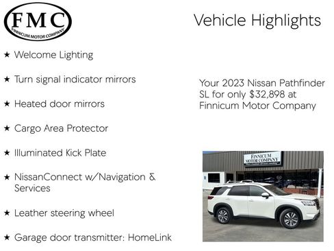 Used 2023 Nissan Pathfinder SL w/ Lighting Package (N92) image 26