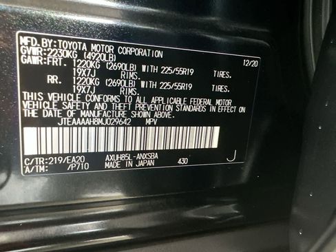 Used 2021 Toyota Venza Limited w/ Advanced Technology Package AWD/4WD image 29