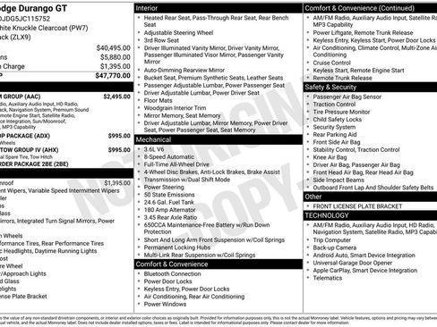 Used 2018 Dodge Durango GT w/ Premium Group image 41