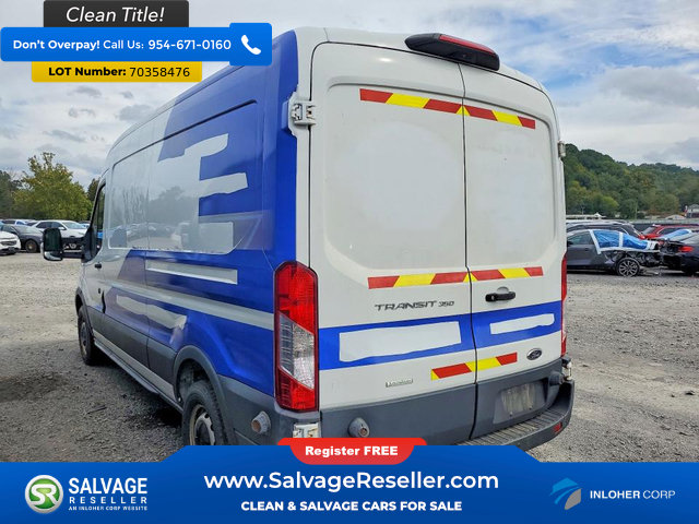 Used 2018 Ford Transit 350 148 Medium Roof RWD image 3