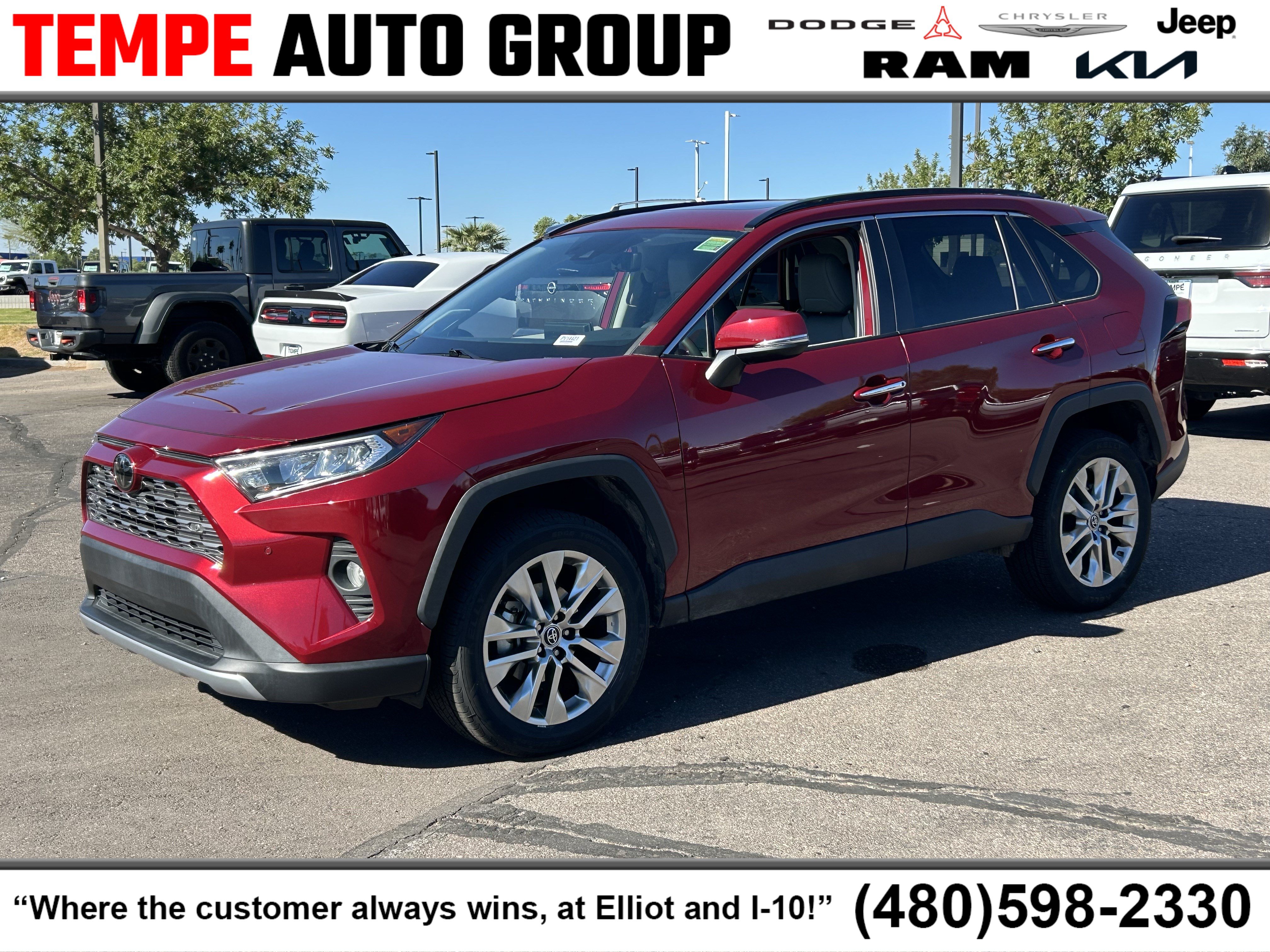 Used 2019 Toyota RAV4 Limited w/ Cold Weather Package FWD image 1