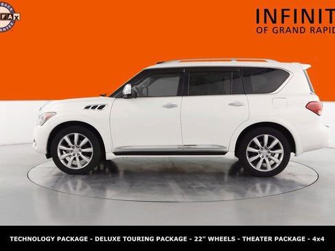 Used 2012 INFINITI QX56 4WD w/ Deluxe Touring Pkg image 6
