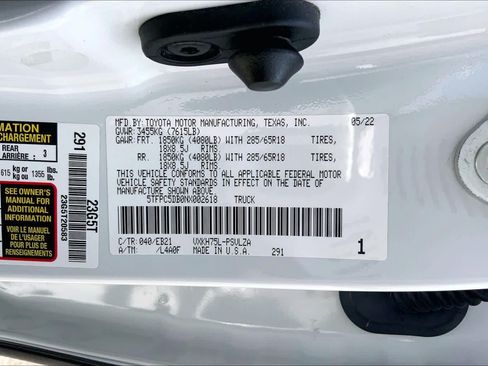 Used 2022 Toyota Tundra TRD Pro AWD/4WD image 36