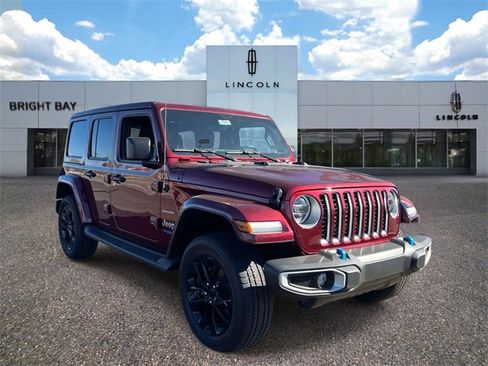 Used 2022 Jeep Wrangler Unlimited Sahara w/ Cold Weather Group image 1